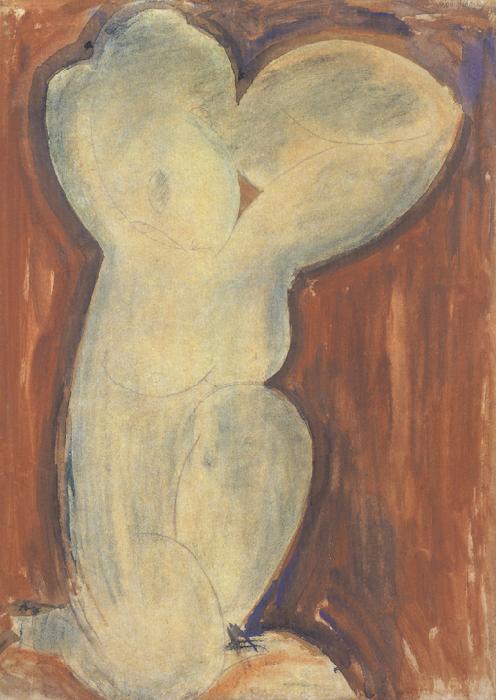 Amedeo Modigliani Caryatid (mk39)